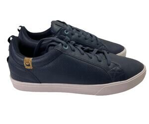 Saola Cannon Vegan Leather Sneakers Women’s Size 7 Eco Casual Blue Night NIB